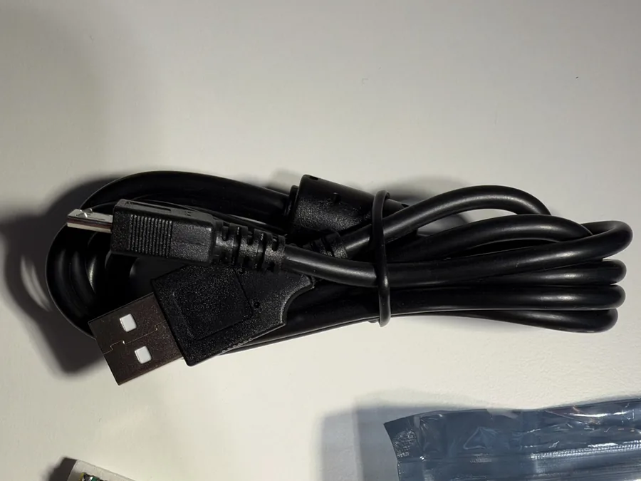 A micro-USB cable